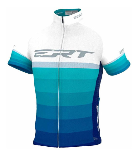 Camisa Ert Nova Tour Adriatico Azul E Branca Ciclismo 20