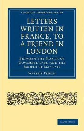 Libro Letters Written In France, To A Friend In London : ...