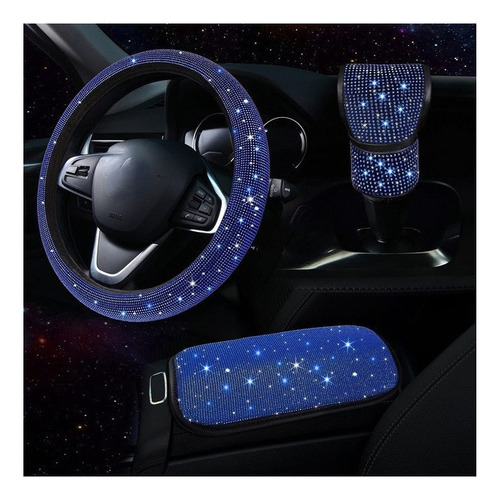 Funda De Volante De Coche Para Mujer, Juego Interior De