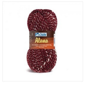 Lã Cisne Alana Novelo 100g  Fio P/ Tricô Importado