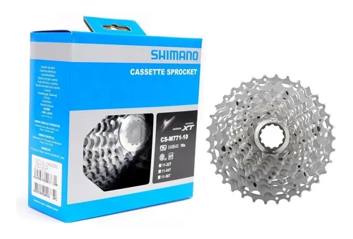 Cassete Shimano 10v M771 11x34 Bicicleta Mtb C/nota Fiscal