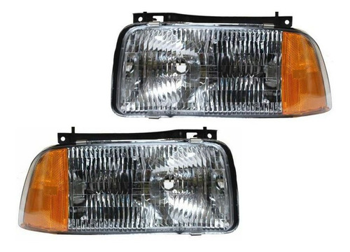 Par De Faros Chev Blazer Gmc 1995-1996-1997 C/base Ty