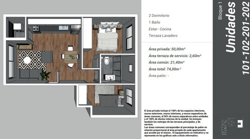 Imagen 9 de 15 de Spatium Villa Colón, Torre 1, Unidad 102