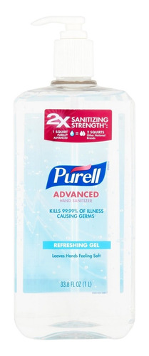 Purell Original Avanzado Desinfectante De Manos Gel De 1