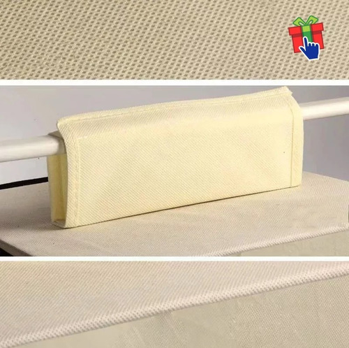 Imagen 3 de 4 de Organizador Colgante 5 Estantes Ropa Zapatillas Accesorios