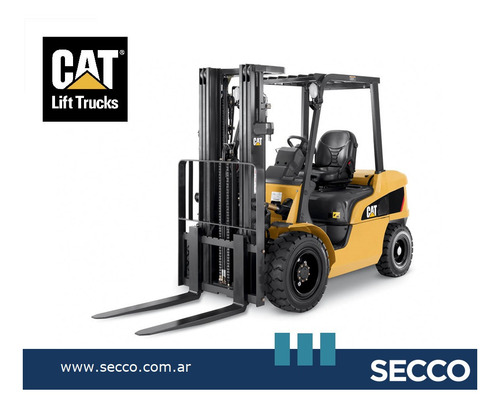 Autoelevador Cat 2,5 Tn Diésel Nuevo 0 Hs Origen Est Unidos