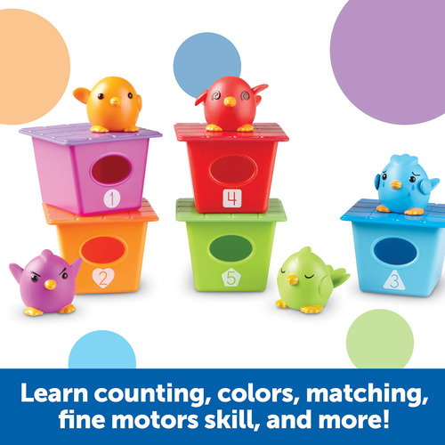 Recursos De Aprendizaje De Juguetes Peek-a-bird Learning Bud