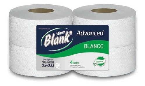 Papel Higiénico Institucional 250 Mts X 4 Und