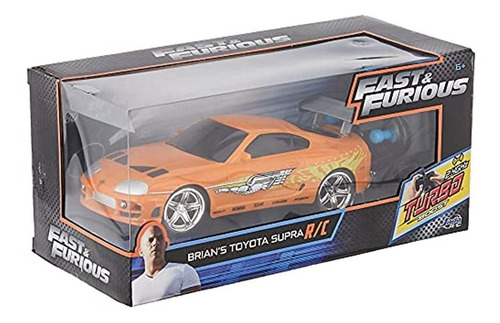 Jada Toys Fast And Furious 7.5  Rc - 95 Toyota Supra Vehicu