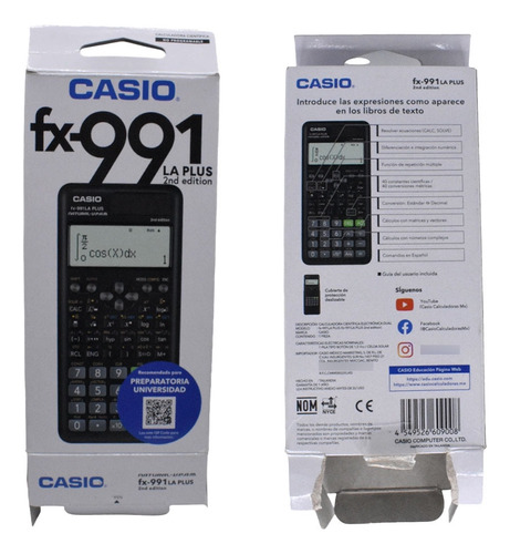 Calculadora Científica Casio Fx-991 La Plus 417 Funciones Negro (Usado)