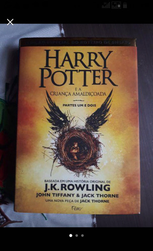 Livro Harry Potter E A Criança Amaldiçoada -partes Um E Dois