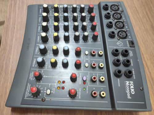 Mesa De Som Spirit By Soundcraft - Folio Notepad - Sem Fonte (Usado)