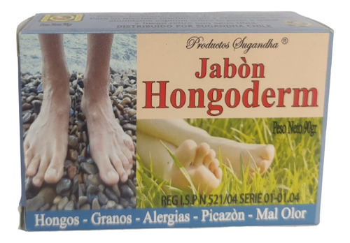 Jabón Anti Hongos Hipoalergénico 90 Gr