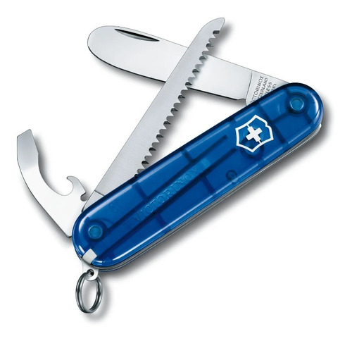 Cortaplumas Victorinox Para Niños 9 Usos Transparente Color Azul transparente