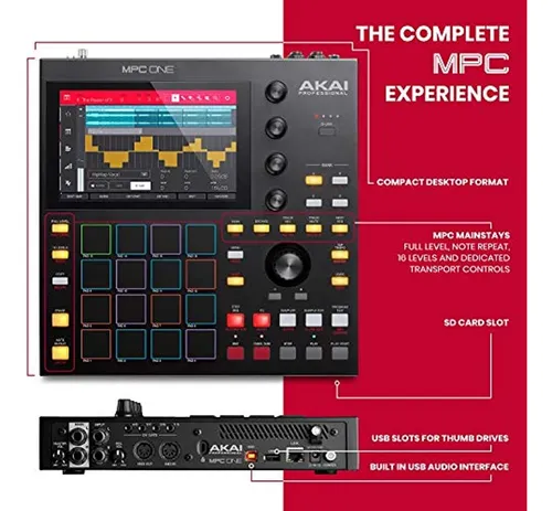 Akai Professional Mpc One: Caja De Ritmos, Muestreador Y Con