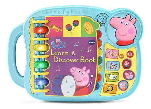 Vtech Peppa Pig Learn And Discover Book - Libro Para Aprend.