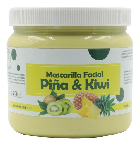 Mascarilla Piña Y Kiwi Reafirmante 1 Kg