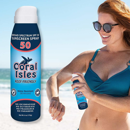 Coral Isles Reef Protector Solar Spf 50 Spray Continuo | Lib