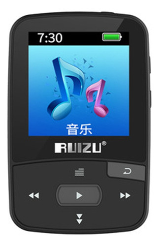 Reproductor Mp3 Bluetooth Ruizu X50 Clip Con Podómetro De 8g