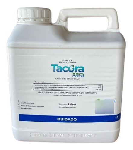 Tacora Xtra Fungicida 5 Lts Gleba Azoxistrobina+tebuconazole