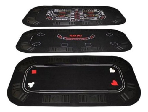 Mesa Plegable 3 En 1 Para Póquer Y Casino