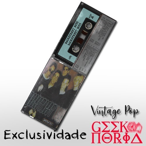 Marcador Magnético Vintage Tape Pop - Backstreet Boys