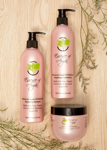 Productos Capilares Renovadores Con Aceite De Argán Orgánico