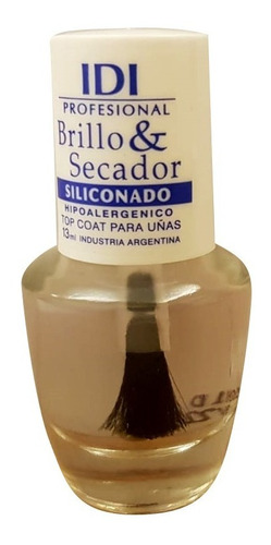 Esmalte Idi Brillo Y Secador Siliconado Para Uñas