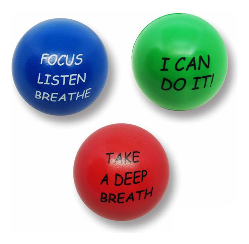 Pelota De Descompresión Stress Balls Con Citas Motivacionale