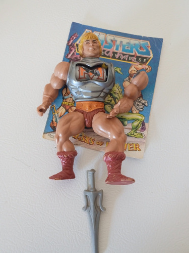 Figura Motu Master Of The Universe He Man Battle Armor Vin (Usado)