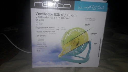 Ventiladores Recco A Usb Nuevos