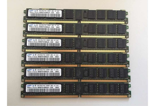 Imagem 1 de 1 de Memória Samsung 4gb Pc2 - 5300p - 555 - Ecc Servidor