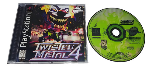 Twisted Metal 4 Playstation Midia Preta