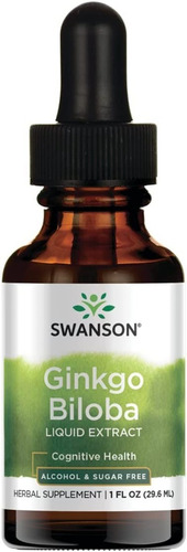 Ginkgo Biloba Swanson Gotitas Usa Envio Gratis