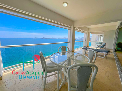 Cad Azálea Y Jazmín 1401 Y 1402. Terraza Con Vista Frontal Al Mar. En Condominio De Playa