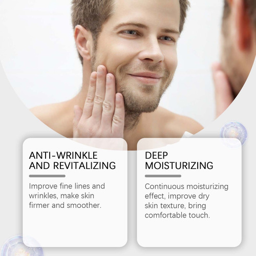 50g De Creme Hidratante Masculino Para Envelhecimento - Redu