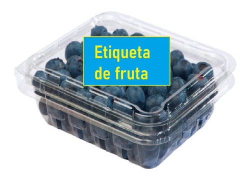 800 Clamshell Envases Desechables Fruta 311/340 Gramos Pinta
