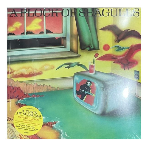 A Flock Of Seagulls Homonimo Limited Orange Vinilo Nuevo