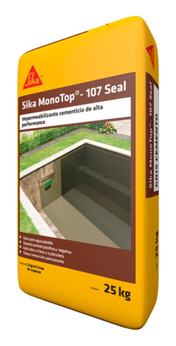 Sika Monotop 107 Impermeabilizante Cementicio X 25 Kg