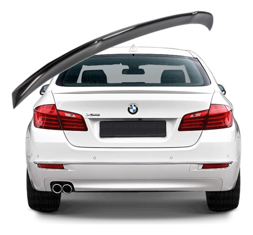 Spoiler Aerofólio Traseiro Bmw F10 528i 530i Fibra Carbono