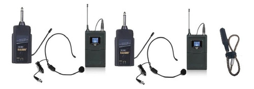 Sistema Microfono Inalambricos Doble Vincha Celular-pc-camar