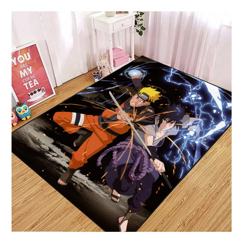 Ttedoye Alfombra Anime Antideslizante Para Dormitorio Sala X