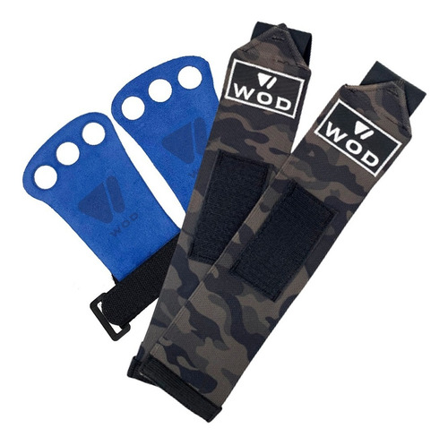 Callera Para Gimnasia Wod Combo Wod Color Azul Talle S