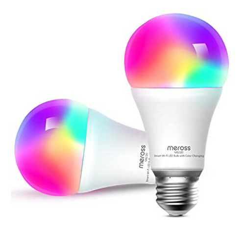 Bombilla Inteligente Wifi Meross, Led Rgbww 810lm