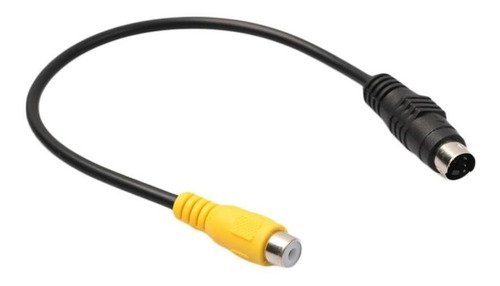 Cable 4 Pin S-video Macho A Av Tv Rca Hembra Adaptador Video