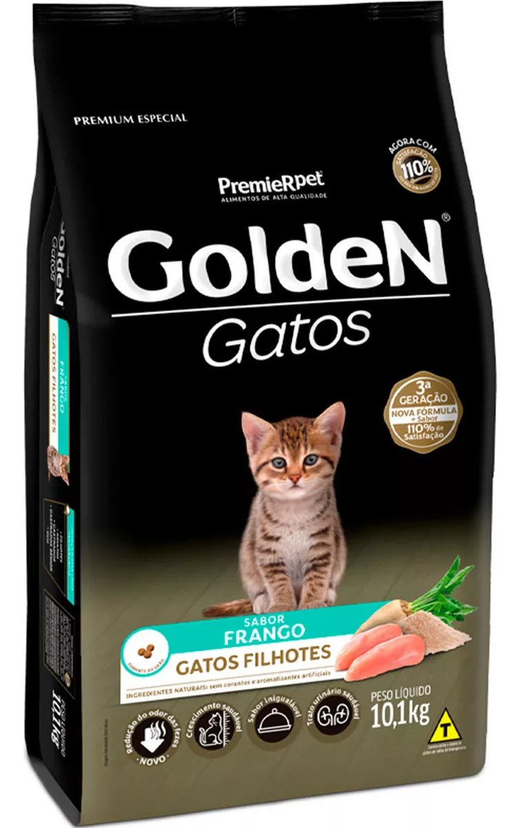 Segunda imagem para pesquisa de ração golden gatos castrados