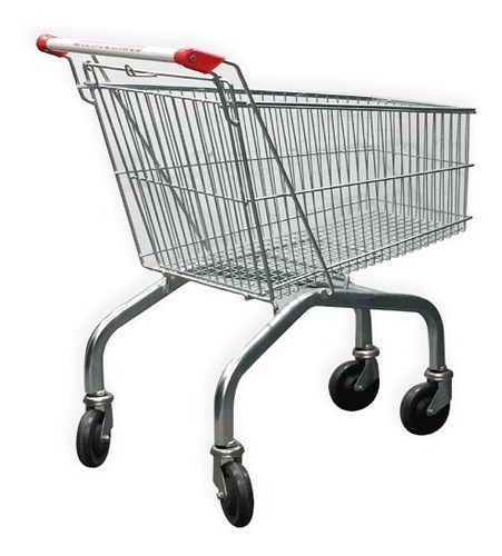 Carro Carrito Supermercado Tisera Compras 80 Litros Car02