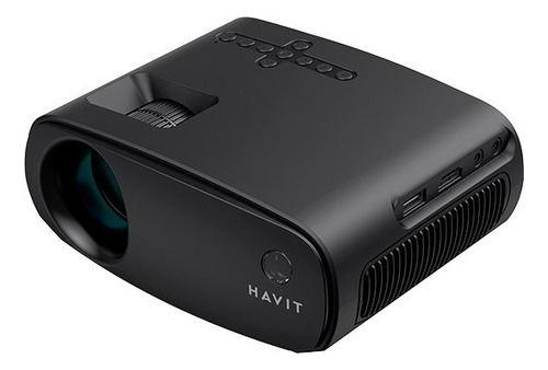 Mini Proyector Portátil Havit Pj207 Hdmi Usb Wifi 1080p Hd Color Negro