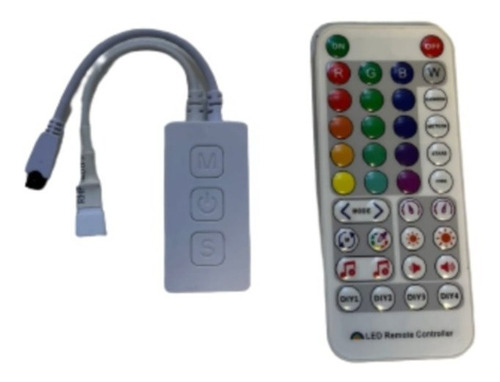 Controladora Pixel Ws2811/12 Wifi/audioritmica Sp511 C/pila