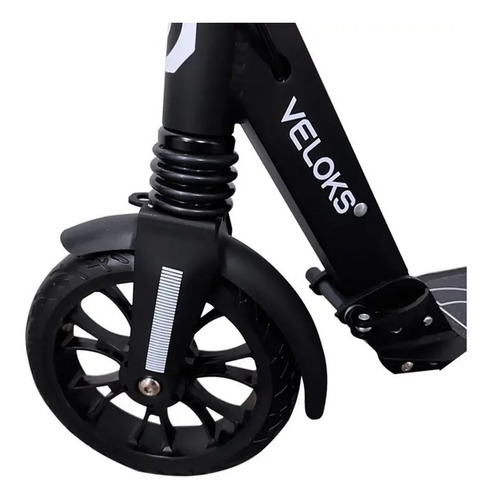 Imagem 5 de 9 de Patinete Divoks Freio Disco Veloks 200mm Abec 7 Kit Proteção